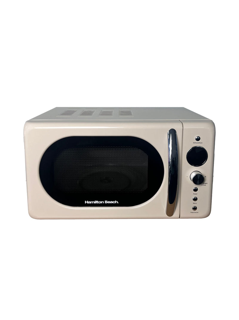 Hamilton Beach Retro Black microwave 20L, UK version