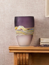 Voyage Maison Amethyst Marcellus Hand-Blown Glass Vase 22cm