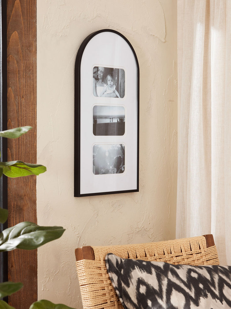 Black Arch Collage Photo Frame - British product
