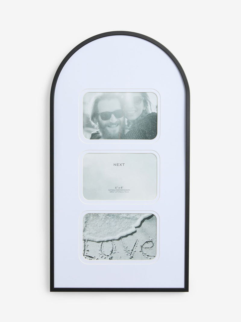 Black Arch Collage Photo Frame - British product