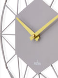 Acctim Owl Grey Alva wall clock 30cm - British product