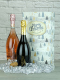 LeBonVin Bottega Wine Sparkling Duo Merry Christmas Gift