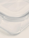 Large glass fridge storage container, UK version