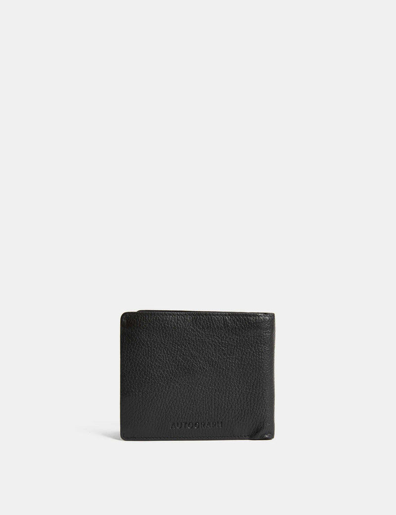 Autograph Leather Cardsafe Bifold Wallet, UK version