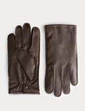 Autograph leather cashmere lined gloves, UK version