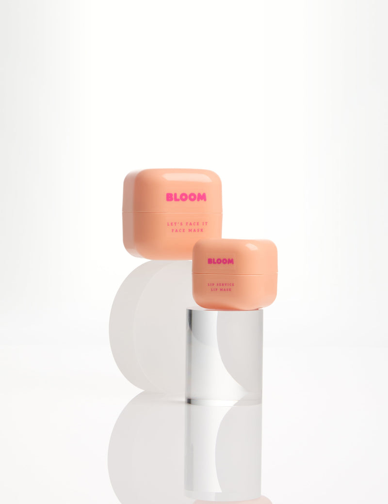 Bloom Lip & Face Mask Set 50ml & 20g, UK version