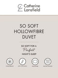 Catherine Lansfield Home Essentials Hollowfibre 13.5 Tog Duvet