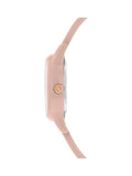 Radley Cobweb Pink Ladies Silicone Strap Floral Dog Dial Watch, imported from the UK