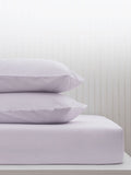 Purple lilac fitted bed sheet, imported from the UK