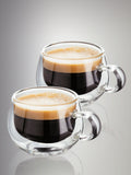 Judge Clear 2 Piece Double Walled Espresso Glass Set 75ml