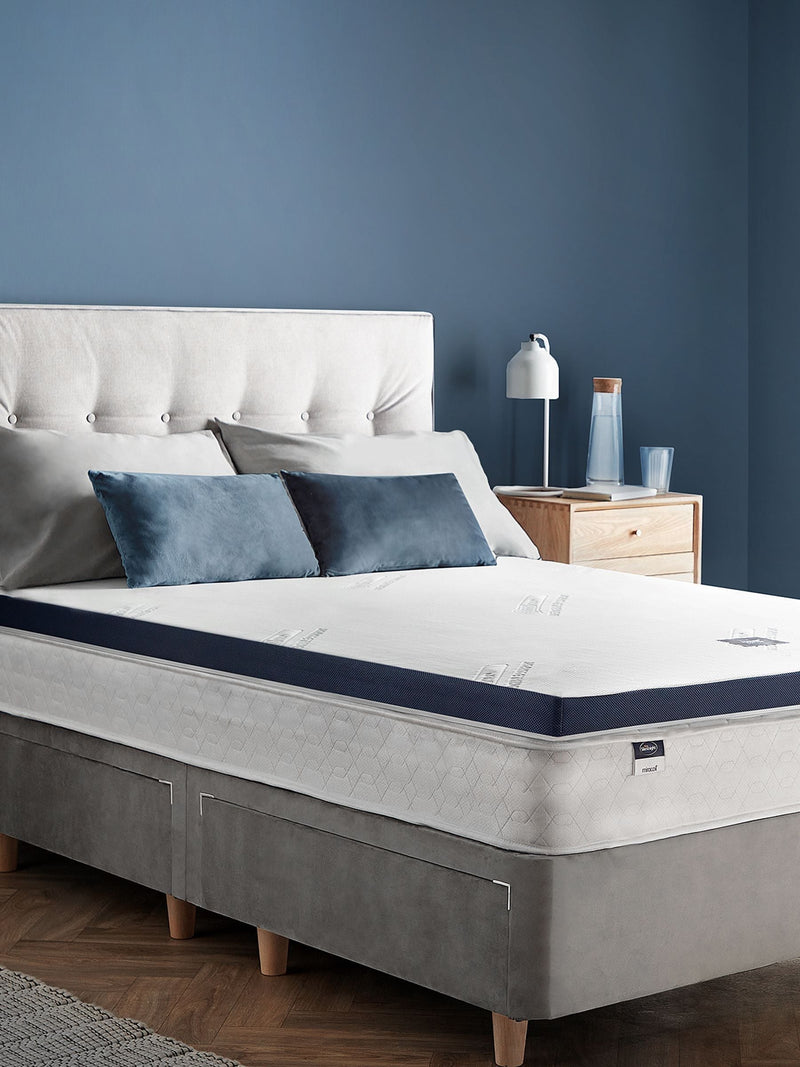 Silentnight White Wellbeing Cool Touch Mattress Topper (British brand)