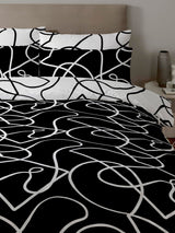 Copenhagen Home Monochrome Pablo Duvet Cover and Pillowcase Set