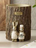 Bertie Bear utensil pot Woodland finish, imported from the UK
