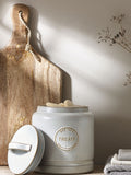 Ceramic treat storage jar Natural Country Badge 20cm, imported from the UK