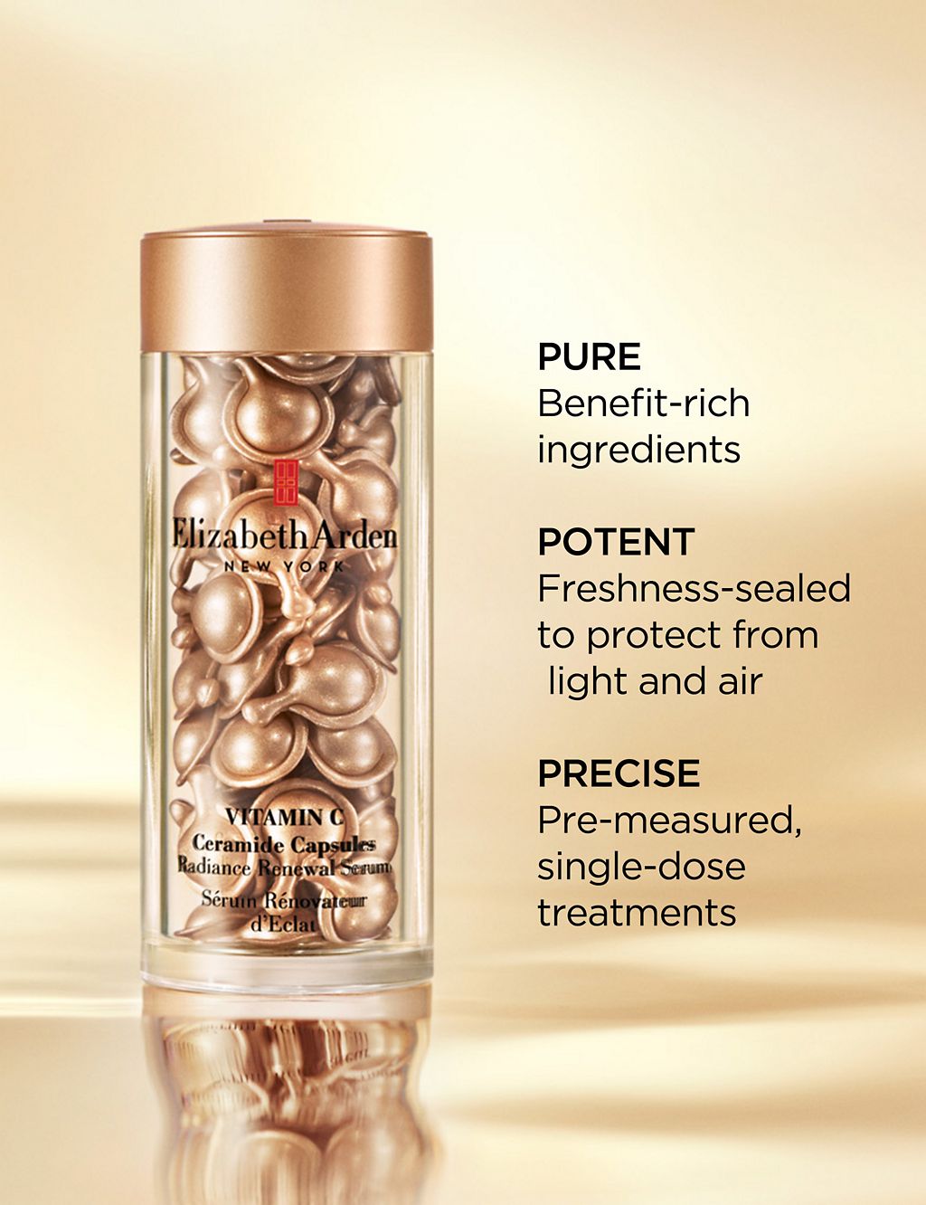 Vitamin C Ceramide Capsules Radiance Renewal Serum 60 Piece GOODS M&S