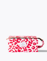 The Flat Lay Co. Pink Leopard Makeup Box Bag Makeup Storage Bag