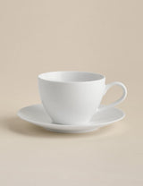 Maxim Porcelain Cappuccino Cup and Saucer Set