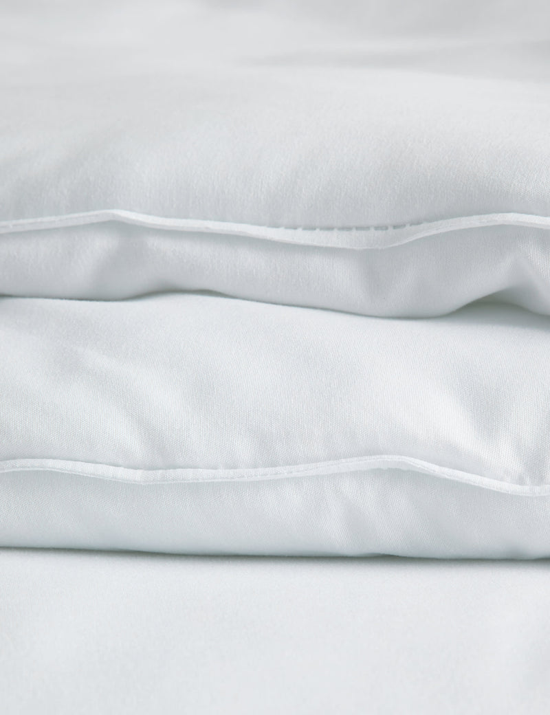 Microfibre 10.5 Tog duvet, imported from the UK