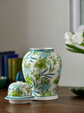 Nina Campbell Green Leaf Vase