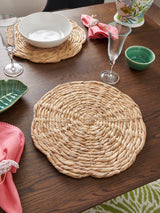 Nina Campbell Natural Placemats 2 Pack Water Hyacinth Placemats
