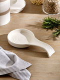 Hayden cream speckle spoon rest - British product