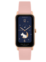 Radley Pink Ladies Series 21 Smart Rose Cobweb Lozenge Watch