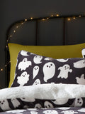 Bedlam Black Spooky Ghosts Duvet Cover Set - British product