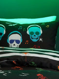 Bedlam dancing skeletons duvet cover glow in the dark - British product