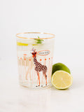 Yvonne Ellen Giraffe HI Ball Glasses Set of 2