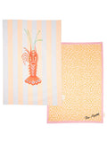 Yvonne Ellen lobster tea towels set of 2 (British brand)
