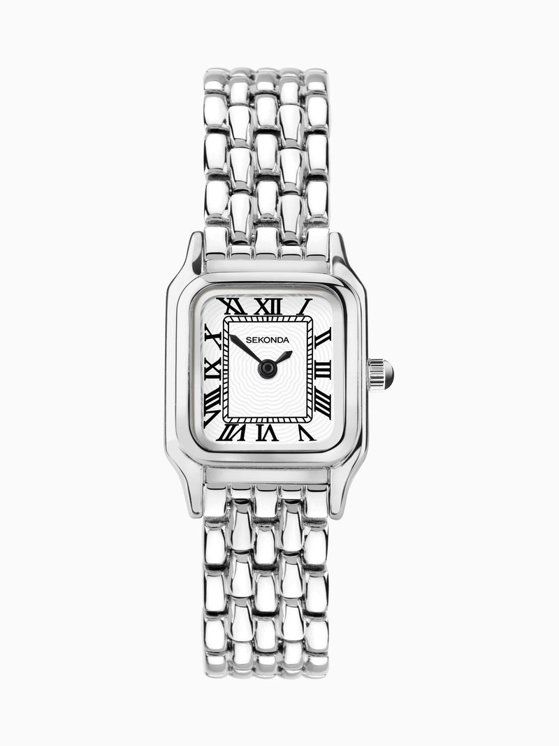 Sekonda Quinn silver alloy bracelet ladies watch (British brand)