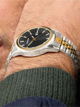 Sekonda Black Two Tone Stainless Steel Bracelet Watch 40mm