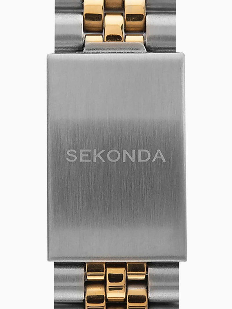 Sekonda Black Two Tone Watch 40mm (British brand)