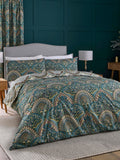 Dreams & Drapes Blue Palais reversible duvet cover set - British product