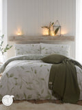 Drift Home Green Eliza duvet cover set - British product
