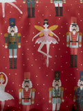 Fusion Red Nutcracker Christmas Duvet Cover Set - British product