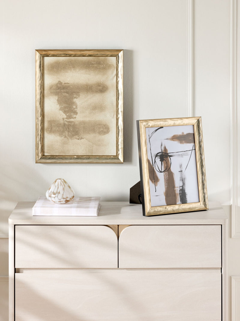 Gold Textured Large Photo Poster Frame