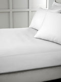 Bianca Dove Grey 400 thread count fitted sheet - British product