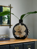 Rockett St George Black Large Floral Vase