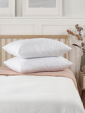 Slumberdown firm side sleeper rebound white pillows 2 pack (British brand)