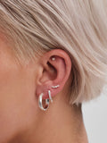 Simply Silver sterling silver cubic zirconia climber earrings pack of 3 (British brand)