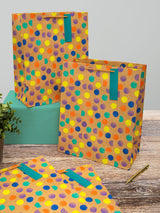 Hallmark Set of 4 Large Gift Bags Confetti Design