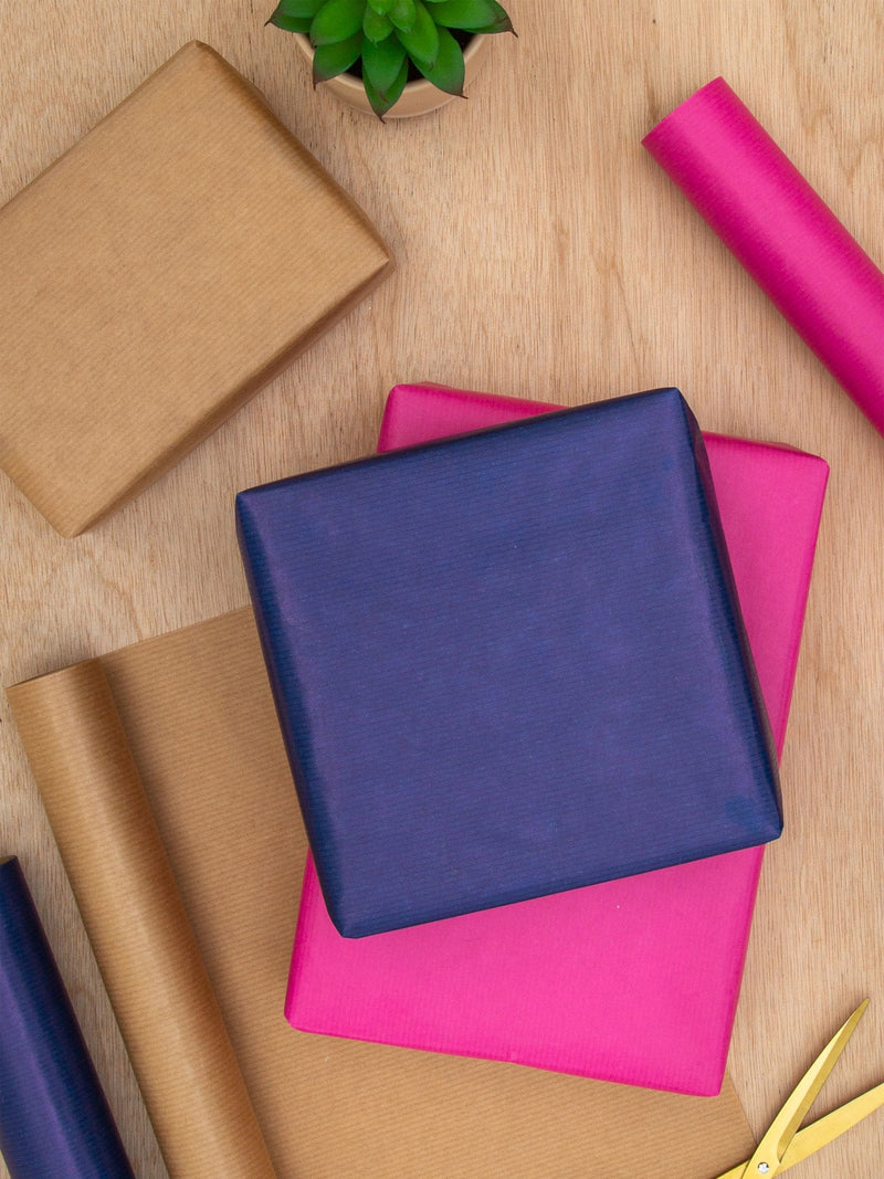 Hallmark Kraft wrapping paper 3 colors 3 rolls 3m, UK version