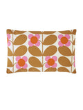 Orla Kiely Saffron Stem Bloom duvet cover set, imported from the UK