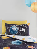 Bedlam glow in the dark space duvet cover set - British product