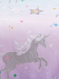 Bedlam Lilac Ombre Unicorn Glow in the Dark Duvet Cover Set - British product