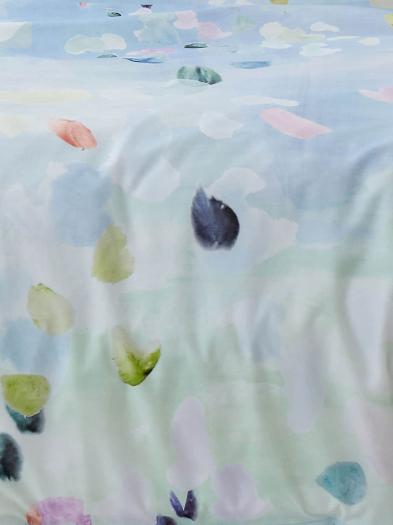 Appletree Duck Egg Alfresco duvet cover set - British product