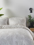 Fusion Natural Matteo reversible duvet cover set - British product