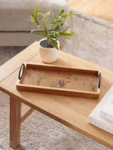Wood Engraved Hamish Tray Wooden Serving Tray