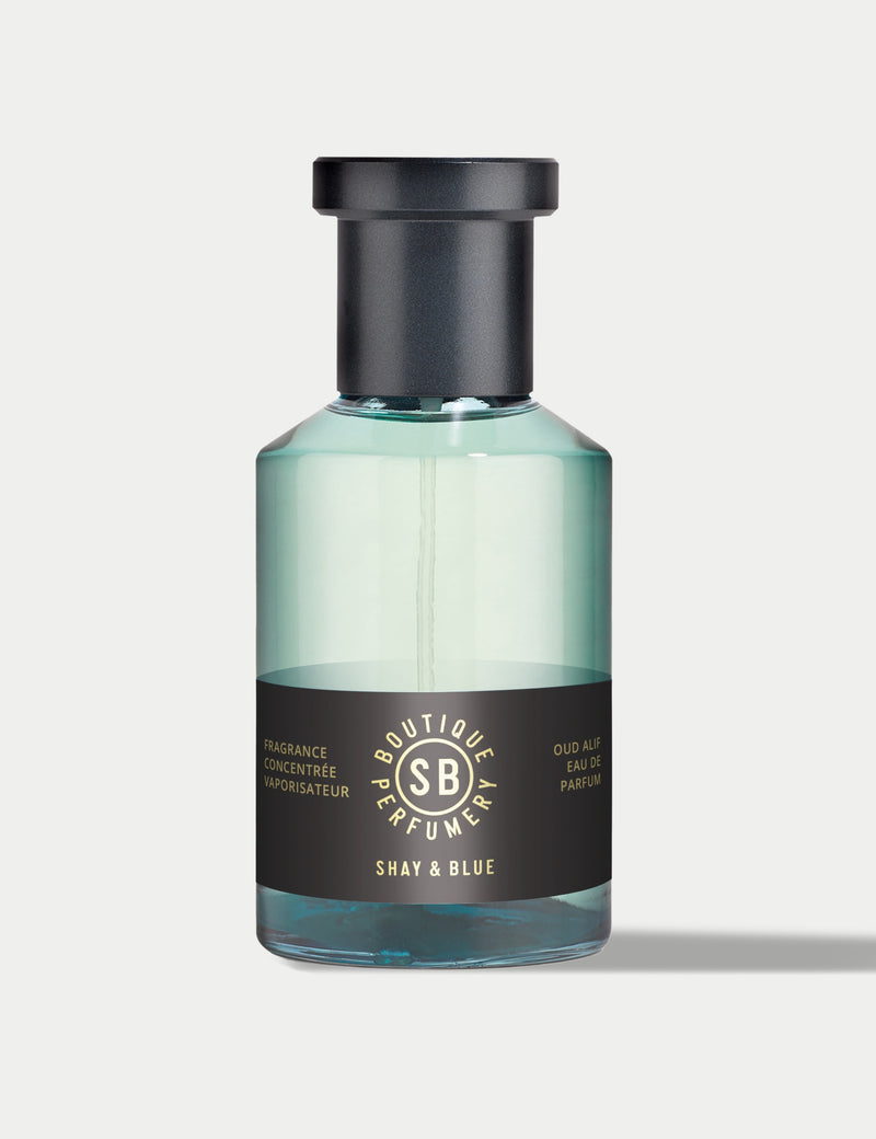 SHAY & BLUE Oud Alif Eau de Parfum 100ml, imported from the UK